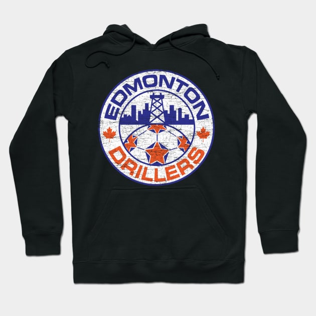 Edmonton Drillers Vintage Hoodie by zurcnami